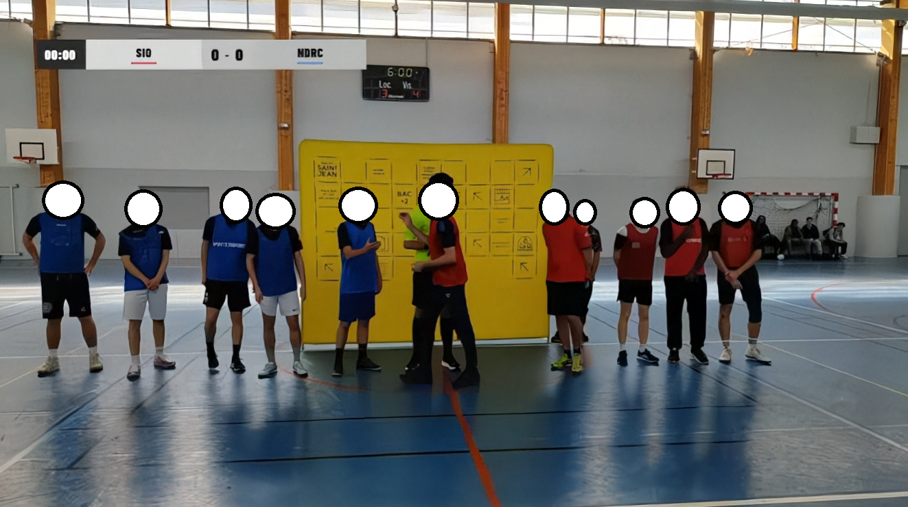 Overlay des équipes et joueurs